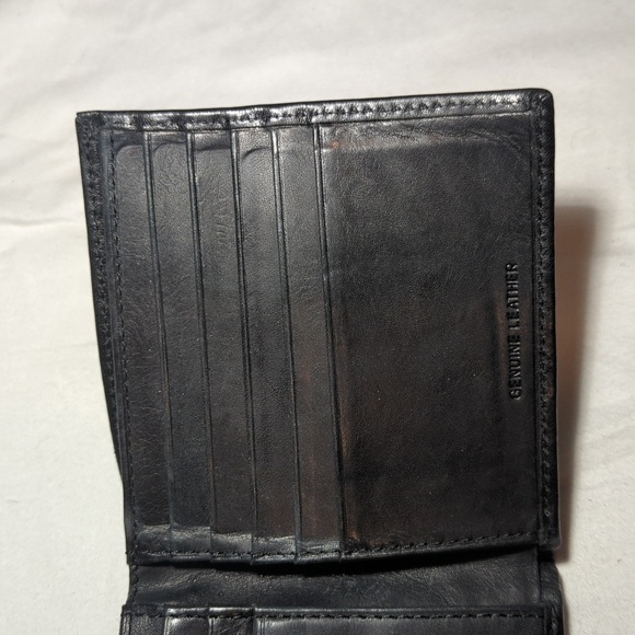 Dockers Leather Wallet Black Bifold - Picture 6 of 9